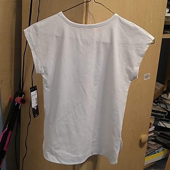 Adidas Big Girls Side Slit T-Shirt - Picture 6 of 7